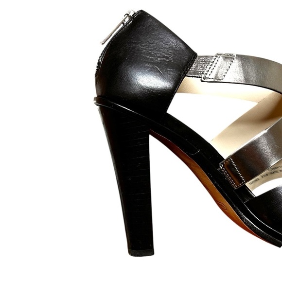 Coach Tawnee Vachetta Leather Snakeskin Strappy Sandals Size 8.5 - Picture 10 of 12